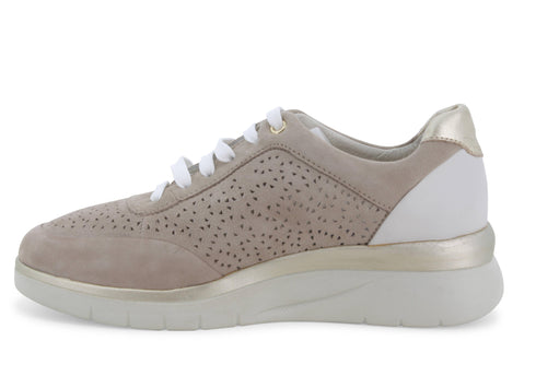 Melluso Donna Sneakers Pelle K55336D-229060 Beige